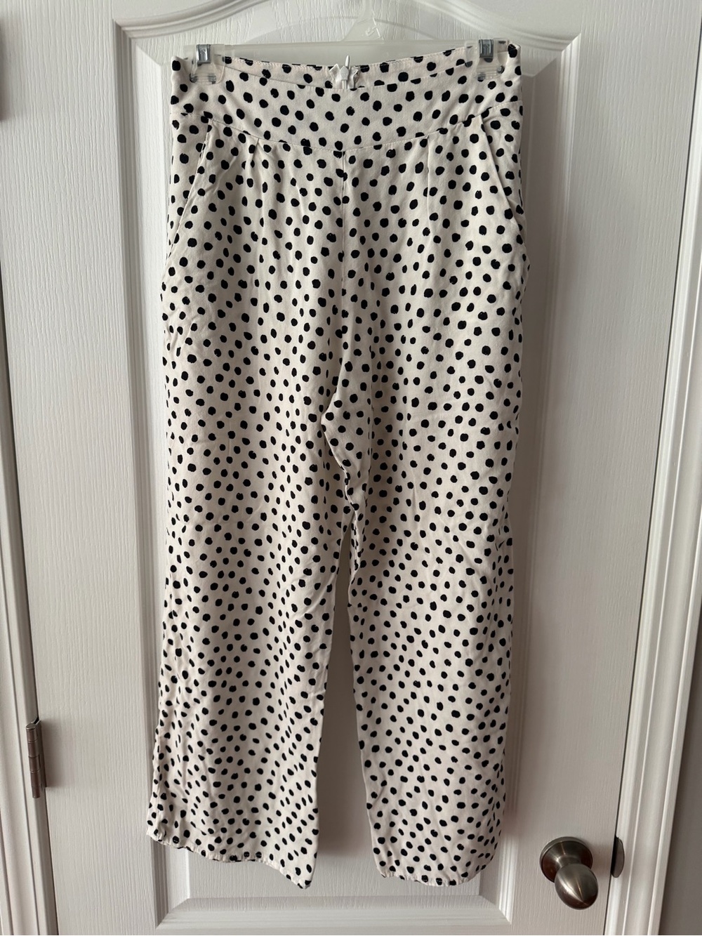 Stillwater Polka Dot Wide Leg crop Pants